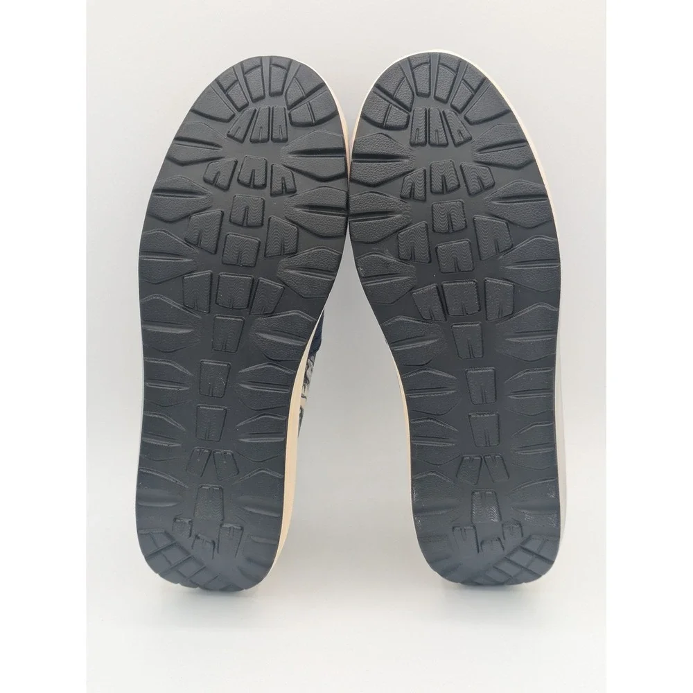 Minika Bow‎ and Arrow Graphic Slip On Sneaker 40 Blue Comfort Casual Rocker Sole